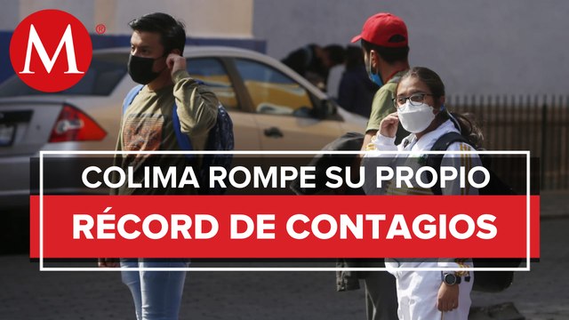 Colima rompe récord de contagios por covid-19