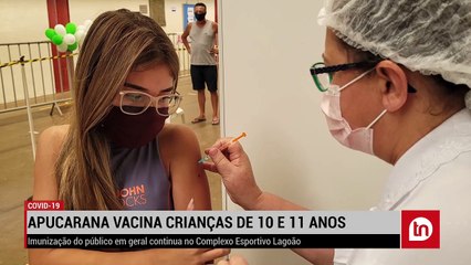 Mães levam os filhos para vacinar em Apucarana