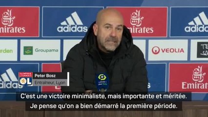22e j. - Bosz : "Une victoire minimaliste mais importante"