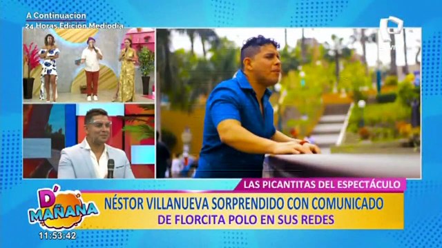 Néstor Villanueva tras fin de matrimonio con Flor Polo: Alguien la está asesorando