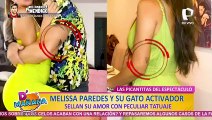 Melissa Paredes y su bailarín sellan su amor con tatuaje