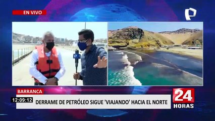 Derrame de petróleo: alcalde confirma que no hay presencia de hidrocarburo en Barranca