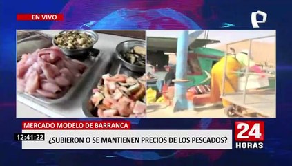 Derrame de petróleo: estos son los precios del pescado en mercado de Barranca