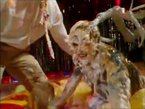 Celebrity Double Dare UK Philderella Obstacle Course Run