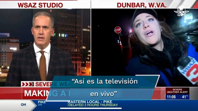 Arrollan a reportera en plena transmisión en vivo; toda mi vida pasó ante mis ojos