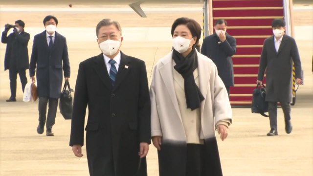 문 대통령, 6박 8일 중동 3개국 순방 마치고 귀국 / YTN