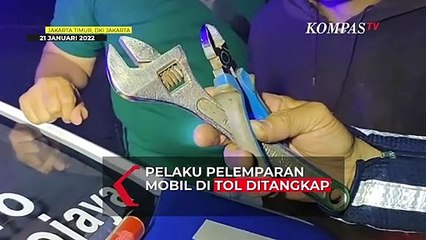 Pelempar Batu Terhadap Mobil di Tol Ditangkap Polisi, Modusnya Untuk Curi Aset Tol