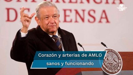 A AMLO se le practicó un cateterismo; se incorporará mañana a sus actividades: Segob