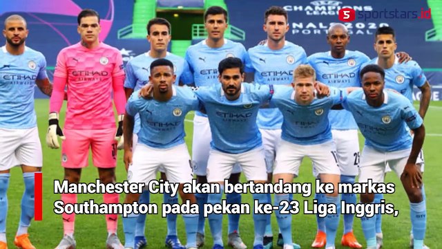 Bertandang ke Markas Southampton, Manchester City Incar Kemenangan ke-13 Beruntun