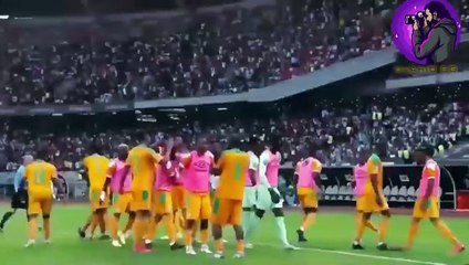 ملخص منتخب الجزائر وكوت ديفوار اليوم 3 _1 خروج الجزائر من البطولة