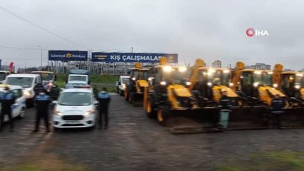 Sultanbeyli Belediyesi kar yağışlı havalar için hazır