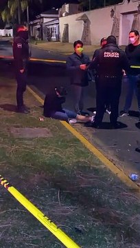 Live Vehículo destrozado tras un aparatoso choque en la colonia Lomas del Valle