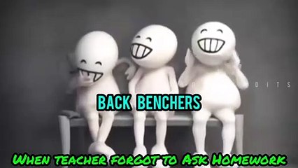 When Teacher Forgot to Ask Homework Meme