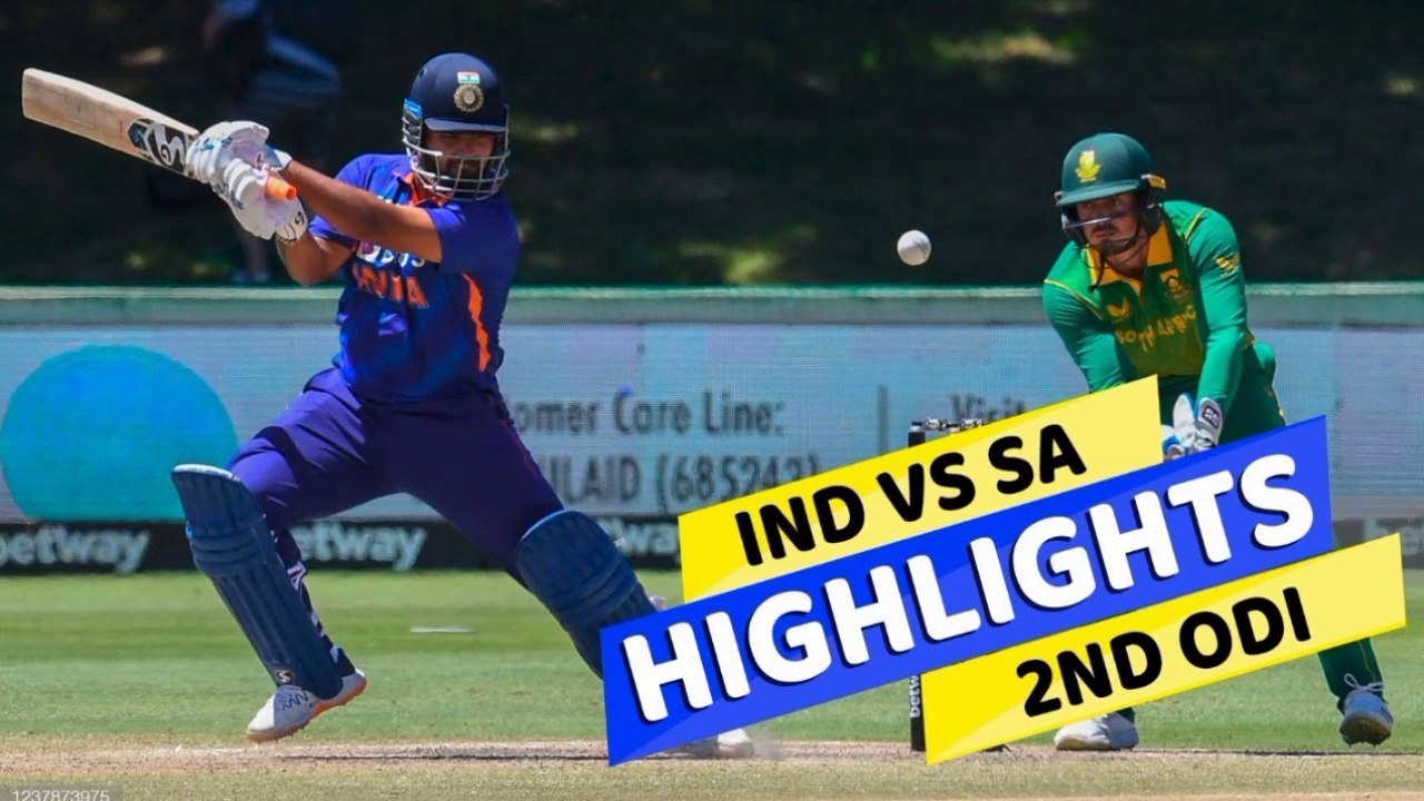 India Vs South Africa 2nd ODI Match Full Match...