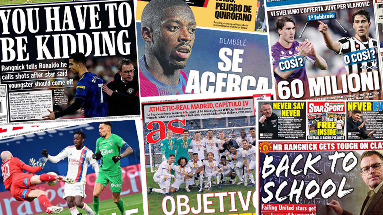 Le Real Madrid vise six jeunes pépites pour l’avenir, la presse anglaise méprise les mésaventures de Manchester United