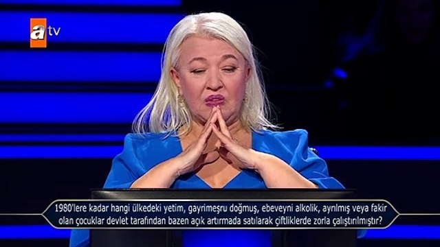 Kim Milyoner Olmak İster yarışmasındaki soruyu Heidi izleyenler bildi