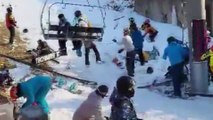 [영상] 베어스타운 스키장 리프트 '역주행'...아찔한 순간 / YTN