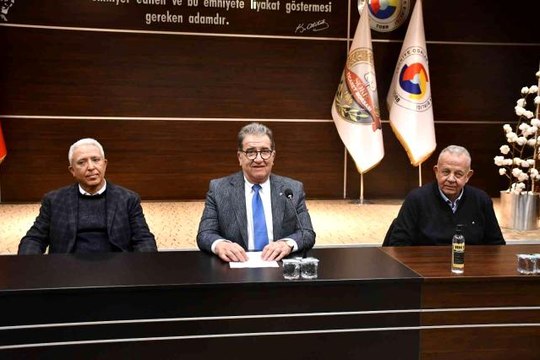 Söke Ticaret Borsası Başkanı Sağel, basın toplantısı düzenledi