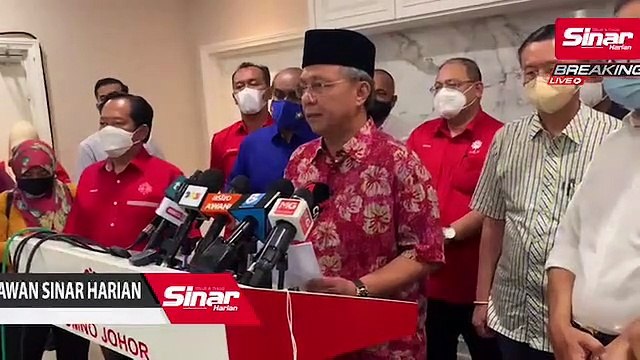 MB Johor beri bayangan PRN tak lama lagi