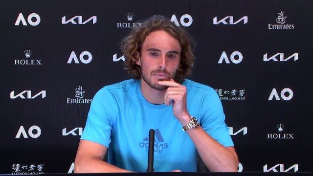 Open d'Australie 2022 - Stefanos Tsitsipas : Benoît Paire has a lot of talent and sense of the game, so this is a very important victory for me