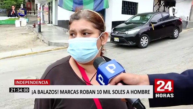 Asaltan a hombre y se llevan 10 mil soles a escasos metros de caseta de serenazgo en Independencia