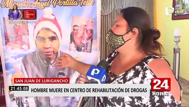 SJL: denuncian la muerte de joven en extrañas circunstancias dentro de centro de rehabilitación