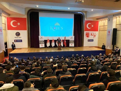 Numan Kurtulmuş 2022 Kudüs Yılı açılış programında konuştu