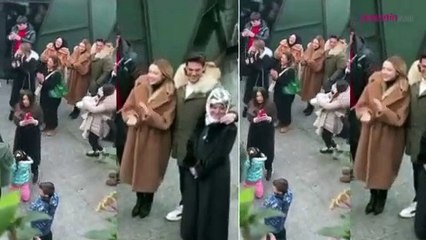 Şarkıcı Hadise kayınvalidesiyle yan yana poz!