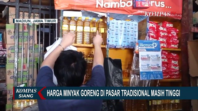 Harga Minyak Goreng Masih Tinggi, Pedagang Pasar Keluhkan Penurunan Penjualan