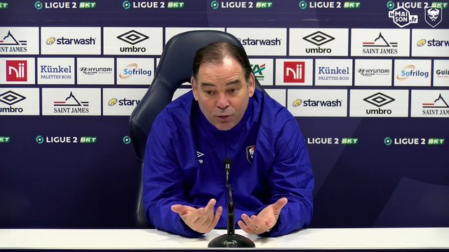 J22 Ligue 2 BKT : La conférence de presse avant SMCaen/ AC Ajaccio