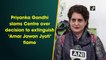 Priyanka Gandhi slams Centre over decision to 'extinguish' Amar Jawan Jyoti flame