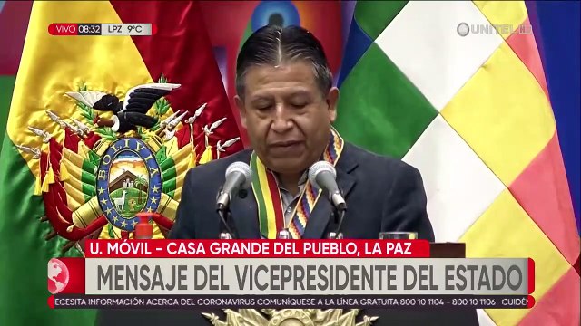 Choquehuanca: En el Estado Plurinacional nadie debe sentirse dueño de nada ni de nadie