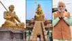 World’s Second Largest Statue Of Saint Ramanujacharya In Hyderabad By PM Modi  | Oneindia Telugu