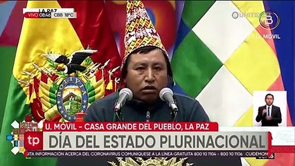 Csutcb y Cob respaldan y apoyan la gestión de Arce y Choquehuanca en los 13 años del Estado Plurinacional