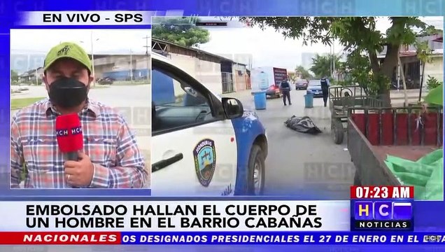 ¡Espantoso! Atado, ensabanado y embolsado, dejan cadáver de un hombre en bo. Cabañas, SPS
