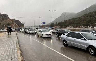 ANTALYA'YI KONYA'YA BAĞLAYAN YOL ULAŞIMA KAPANDI