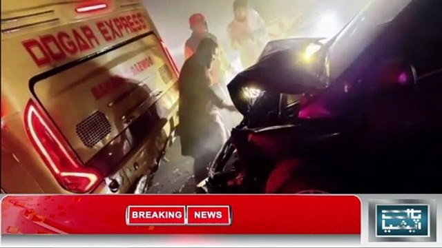 لودھراں: دھند کے باعث حادثہ