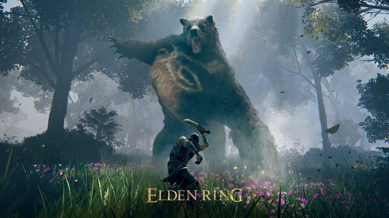 Un ours furieux et des emotes dans Elden Ring
