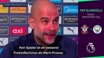 Guardiola zu JWP: Beste Freistoßschütze der Welt