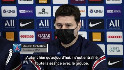 Download Video: PSG - Pochettino donne des nouvelles de Mbappé et Neymar