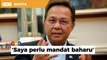 ‘Kerajaan bergerak atas ihsan pembangkang, saya perlu mandat baharu’, kata MB Johor