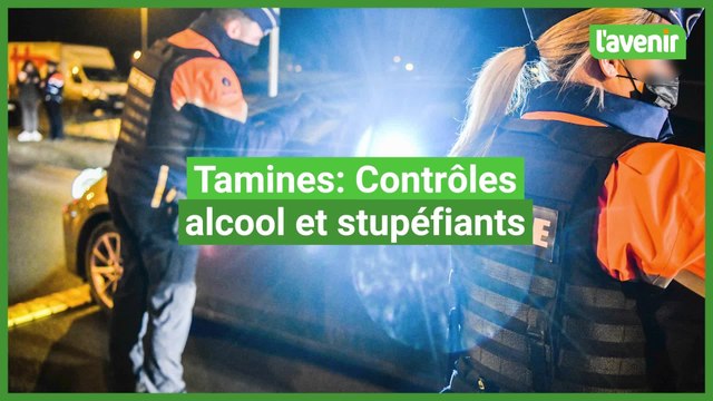 Tamines : contrôles policiers dans le cadre de la campagne BOB