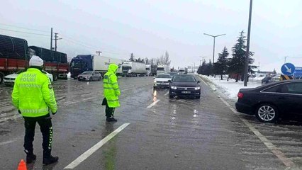 Konya Antalya Karayolu trafiğe kapandı