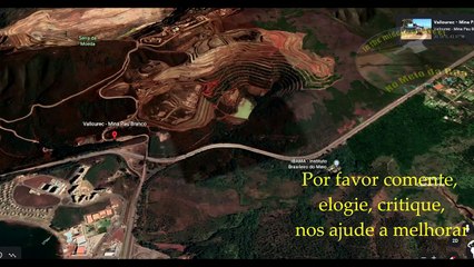 Houve ruptura acima da Mina Pau Branco? Vallourec as margens da  BR040 vídeos poem em cheque versão da empresa