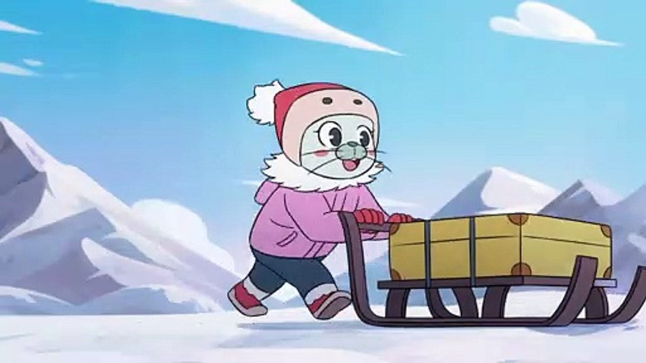 Court-métrage animé « Rencontre glace et neige » – skeleton 钢架雪车