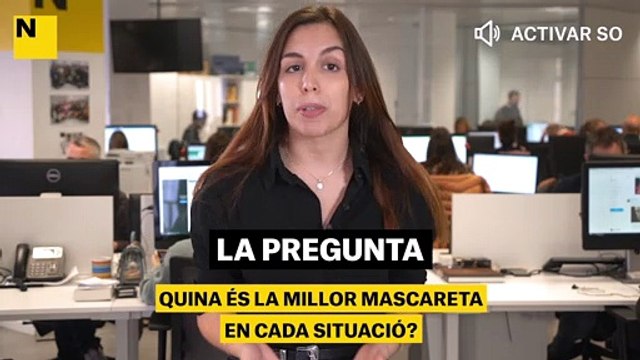 Quina és la millor mascareta en cada situació? Europa ho té clar