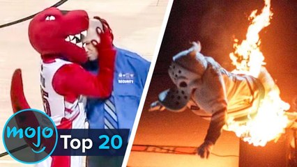 Top 20 Most Ridiculous Sports Mascot Moments Ever