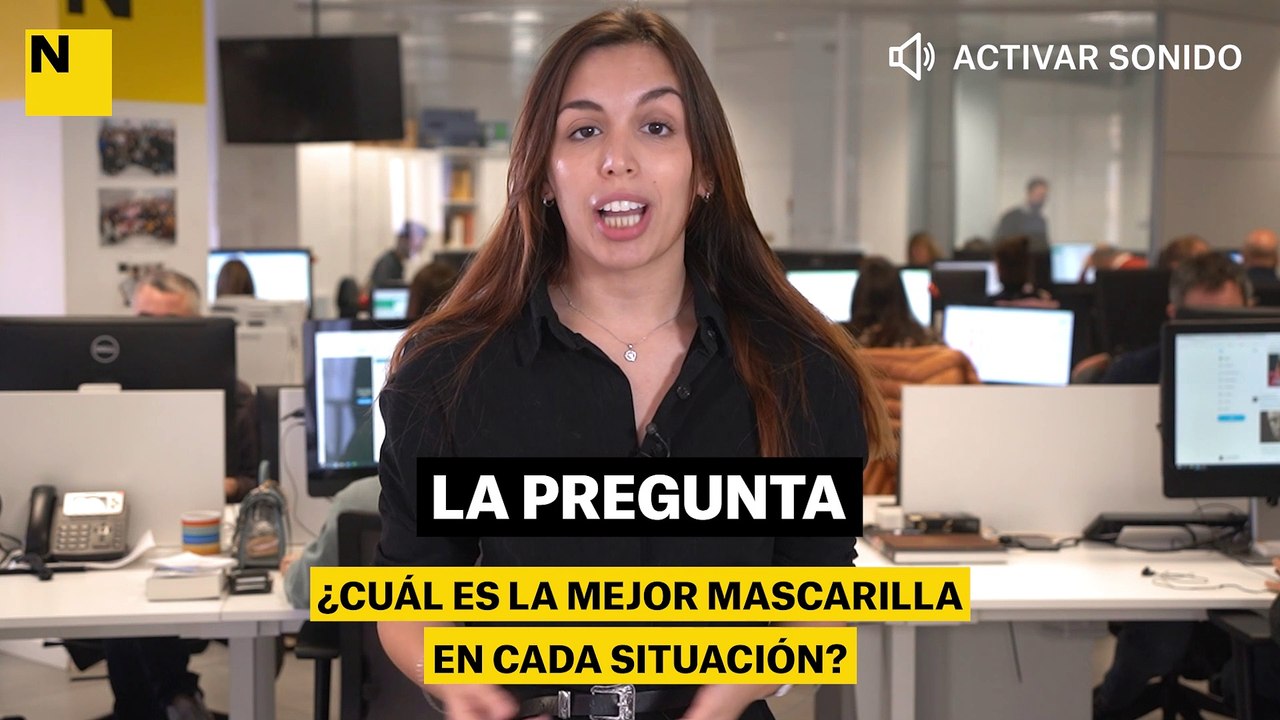 ¿Cuál es la mejor mascarilla en cada situación? Europa lo tiene claro