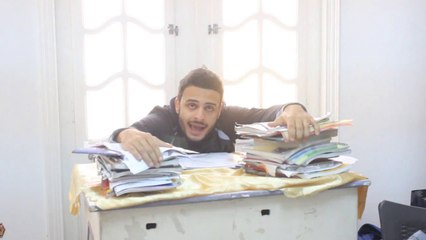 لما تذاكر في رأس السنة | شادى سرور