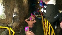 Brave swimmers take part in Poland’s first underground relay